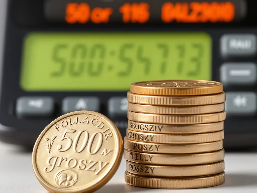 500 groszy ile to zł? Prosty sposób na przeliczenie