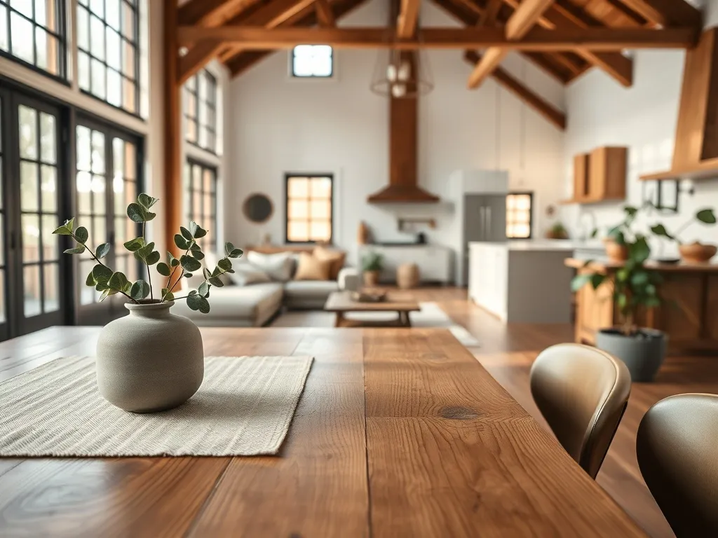 Dom w stylu stodoły – projekt, wnętrze, inspiracje