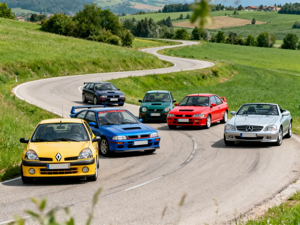 Europejskie hot-hatche i sportowe auta z lat 90.